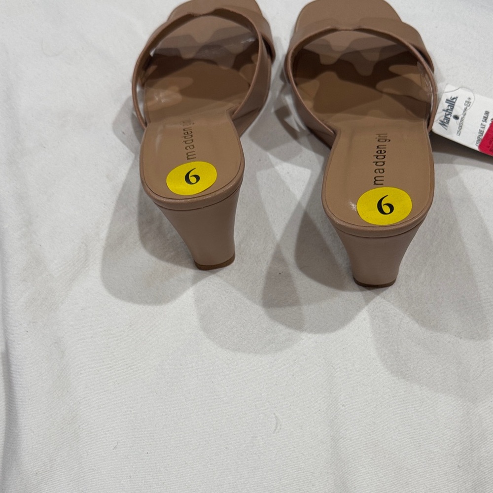 Madden Girl Women's Brown Mules - Picture 2 of 4
